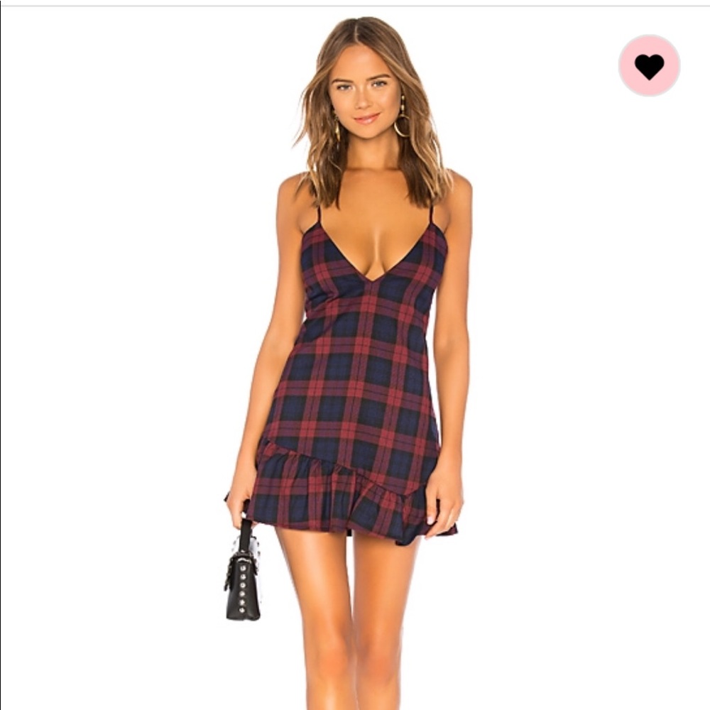 [Lovers + Friends] Plaid Mini Dress M from Revolve